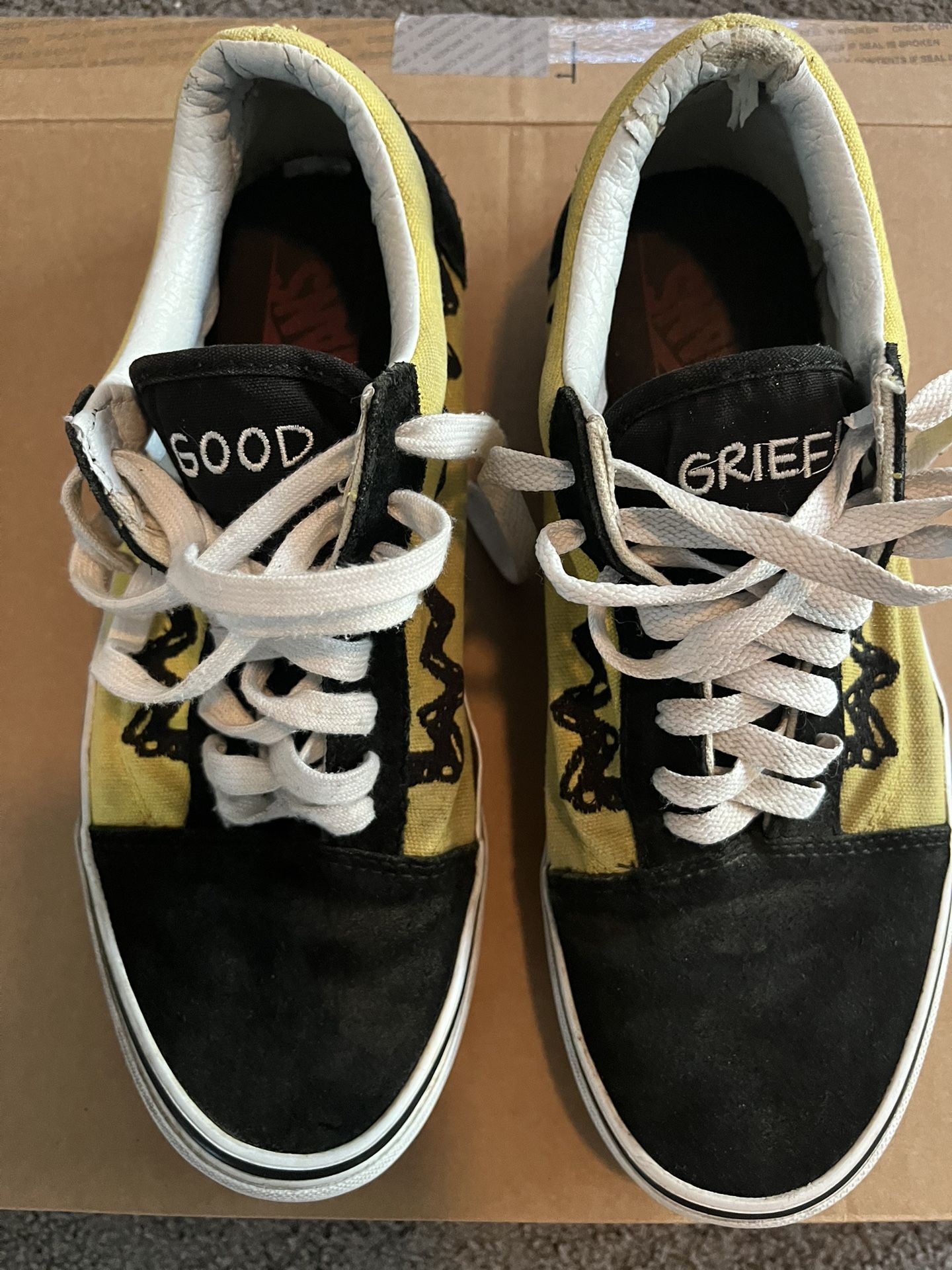 Charlie Brown Vans