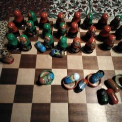 This Is Some Kind Of Chess Game I Believe It's From Russia