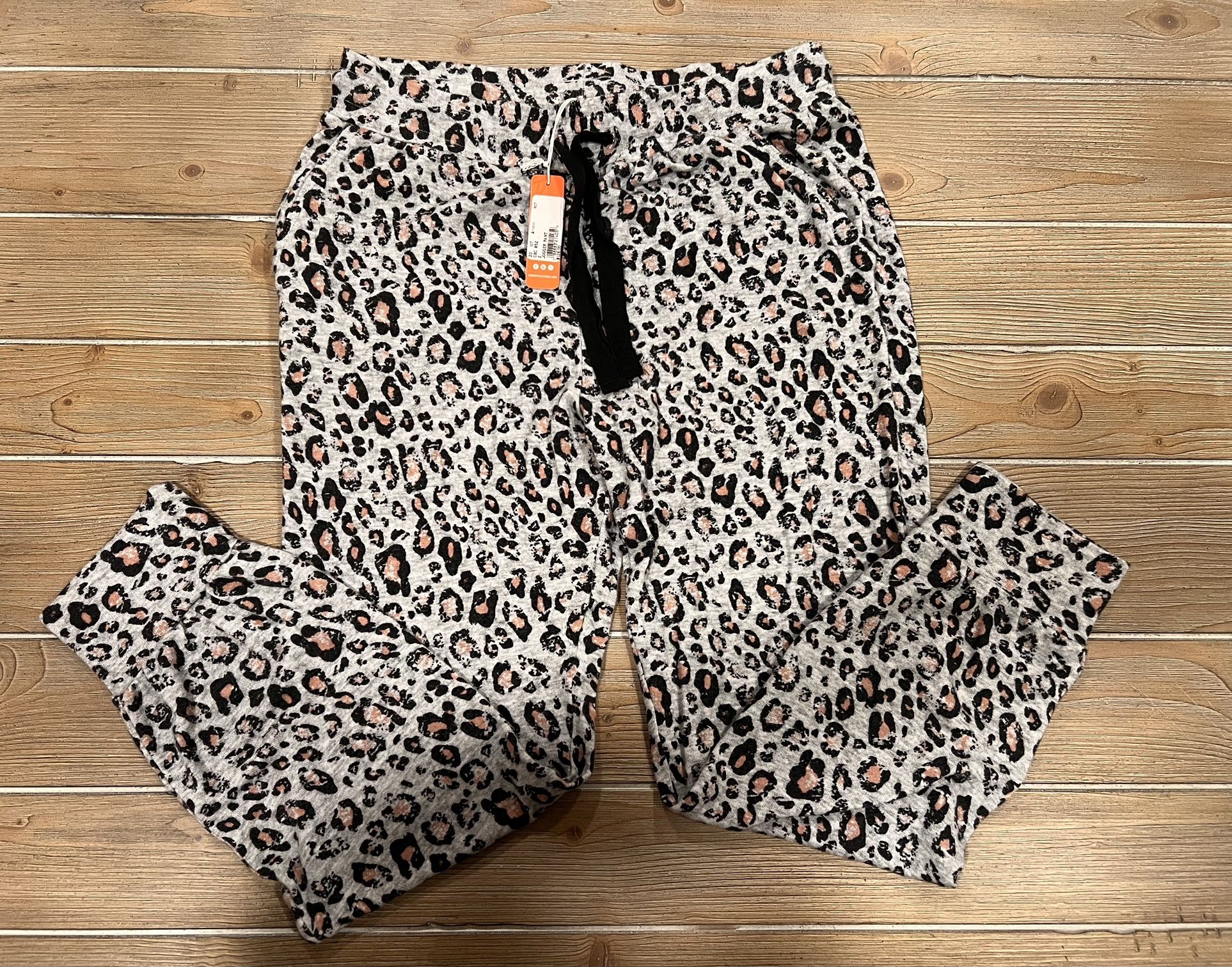 NWT Sundry Leopard Print Jogger Pant Size 2 Retail $128