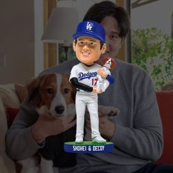 Shohei Ohtani & Decoy Dodgers Bobblehead