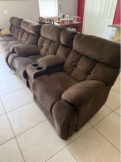 Power Reclining Living Room Set – 2 Couches & Oversized Recliner