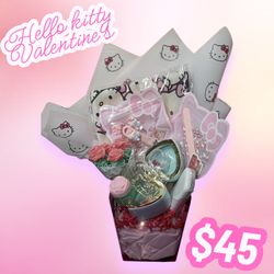 Valentine Hello kitty nail care baskets - Only 3 left 