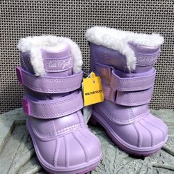 New Cat Jack Boots Purple Baby Size 5