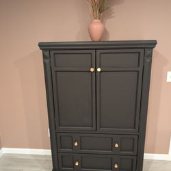 Solid Wood Armoire 