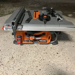 Ridgid 10in Table Saw 