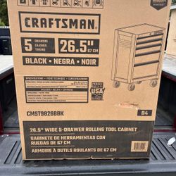 New Craftsman Tool Box 