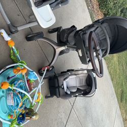 Baby Jumper, Stroller, Carrier, and Chair