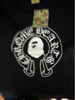 bape x chrome heart t shirt