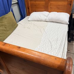 Full Size Bed Frame & Mattress 
