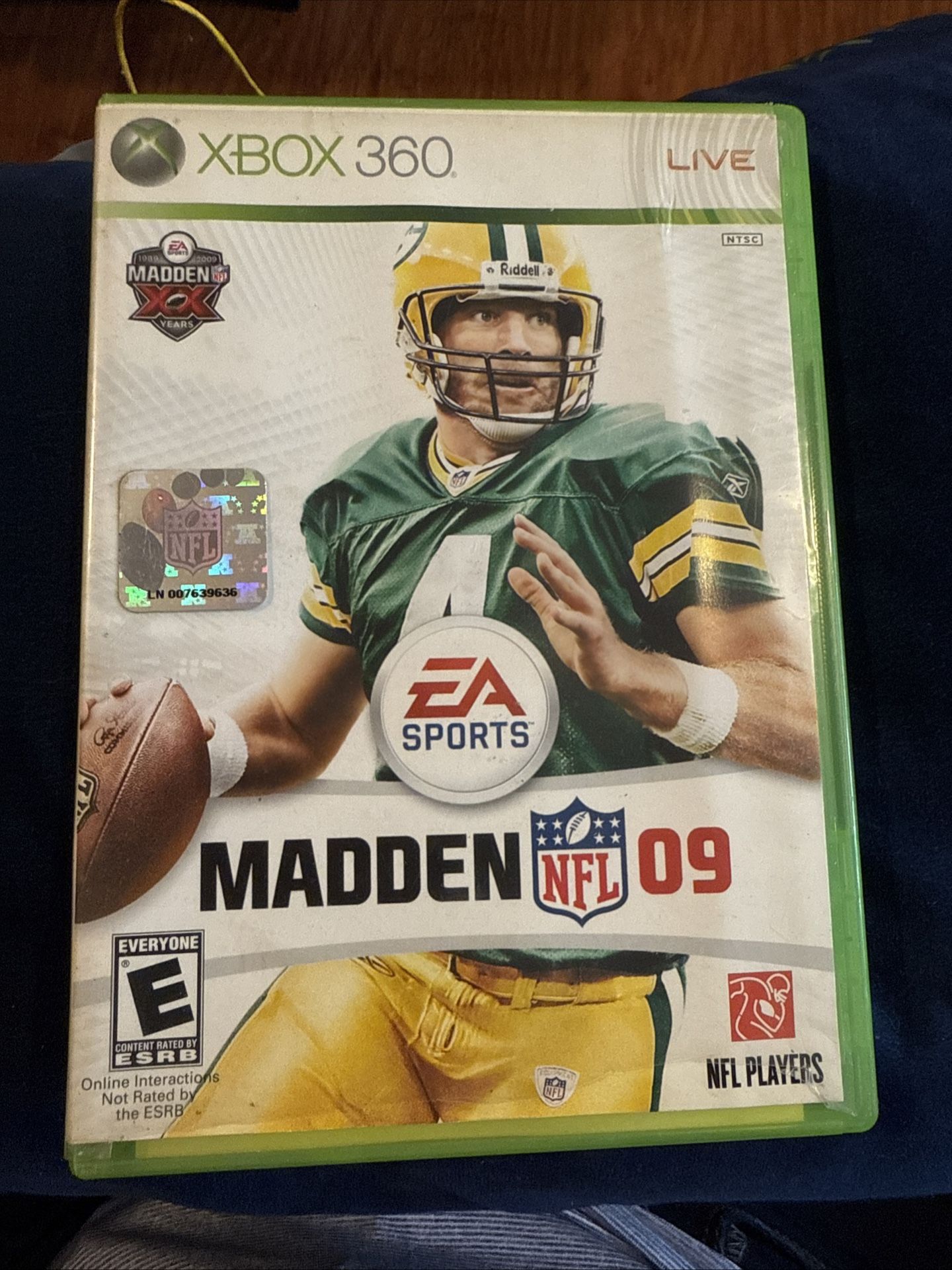 Madden NFL 09 Xbox 360 AD/NM - (See Pics)