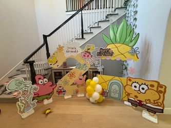 SpongeBob Kids birthday decor