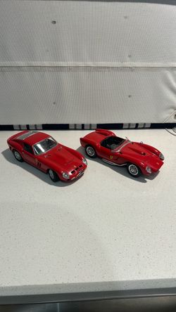 Bburago Ferrari Die Cast GTO and Testa Rossa