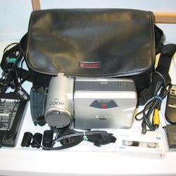 Sharp ViewCam VL-AH150U Hi8 Video8 Video camcorder 8mm Cassette Playback Tape Player Camera