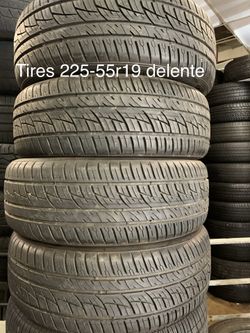 Tires 225-55r19 delente