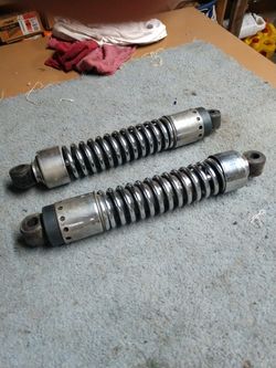 Early Sportster rear shocks