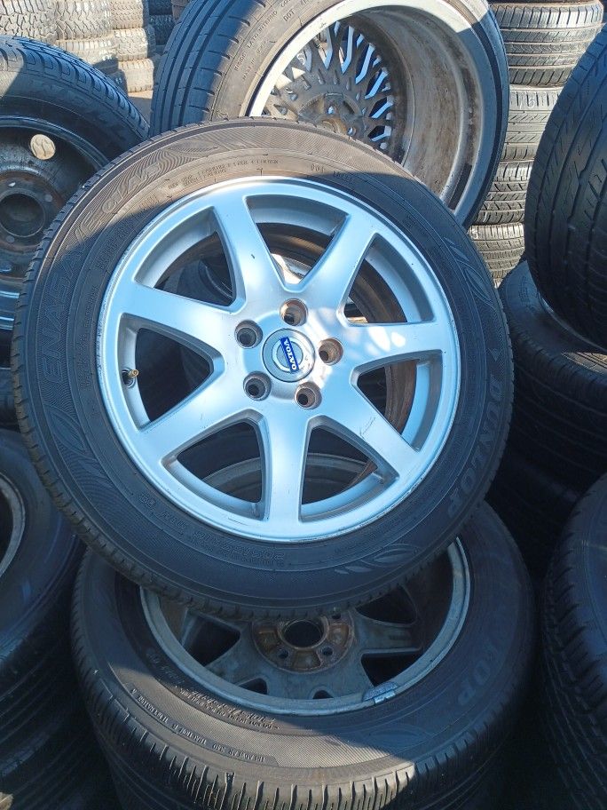 4 Volvo Wheels And Tires Size 16 5x108 Bolt Pattern