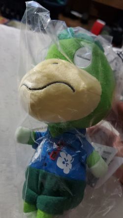 Animal crossing new leaf tortimer plush