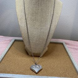 Large heart long chain necklace measurements are in the photos  1031 #sweater #necklace #heart #chain #feminine