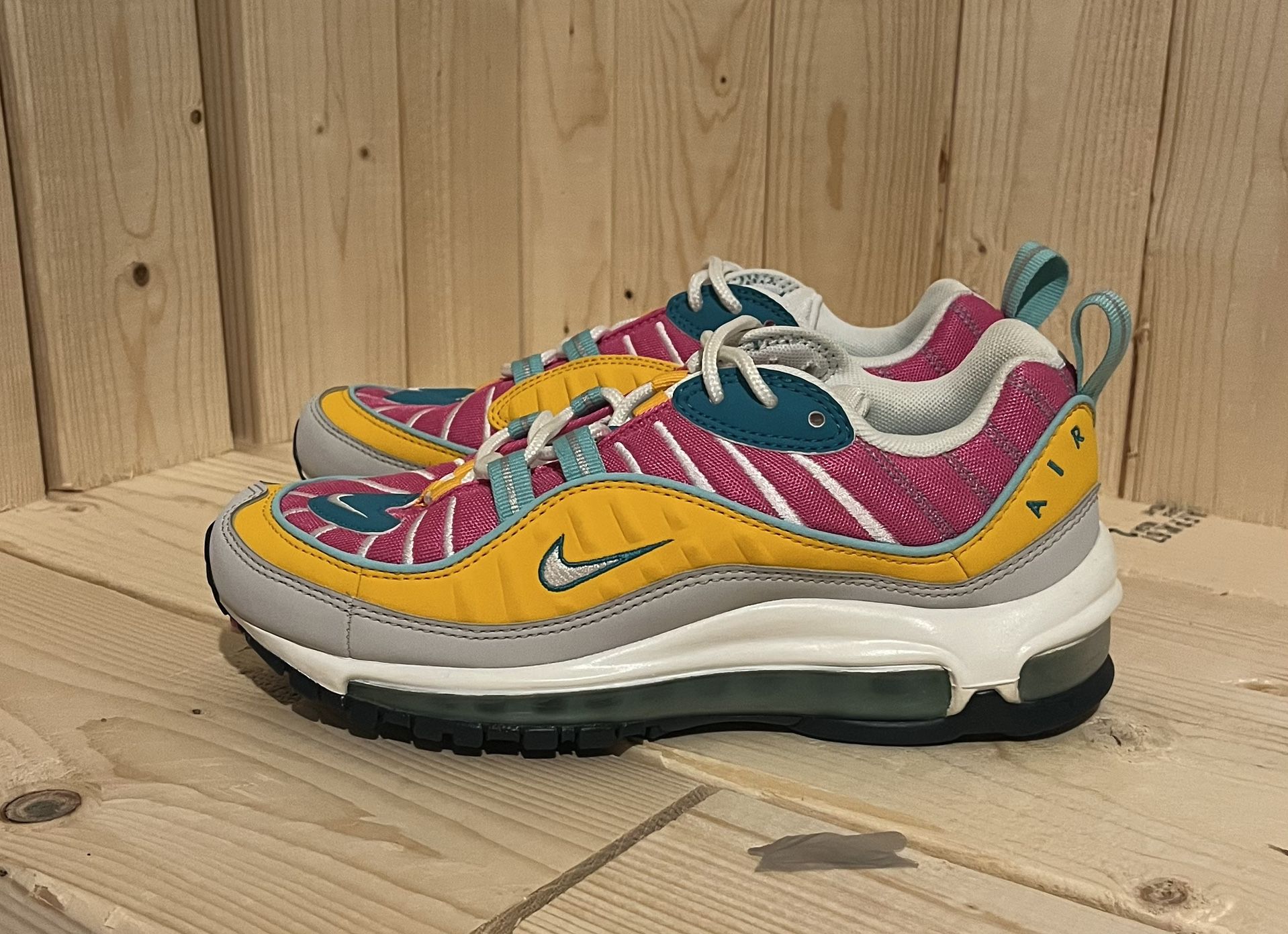 Nike Air Max 98 Easter Women Size 6.5