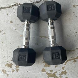 15 Dumbbells 