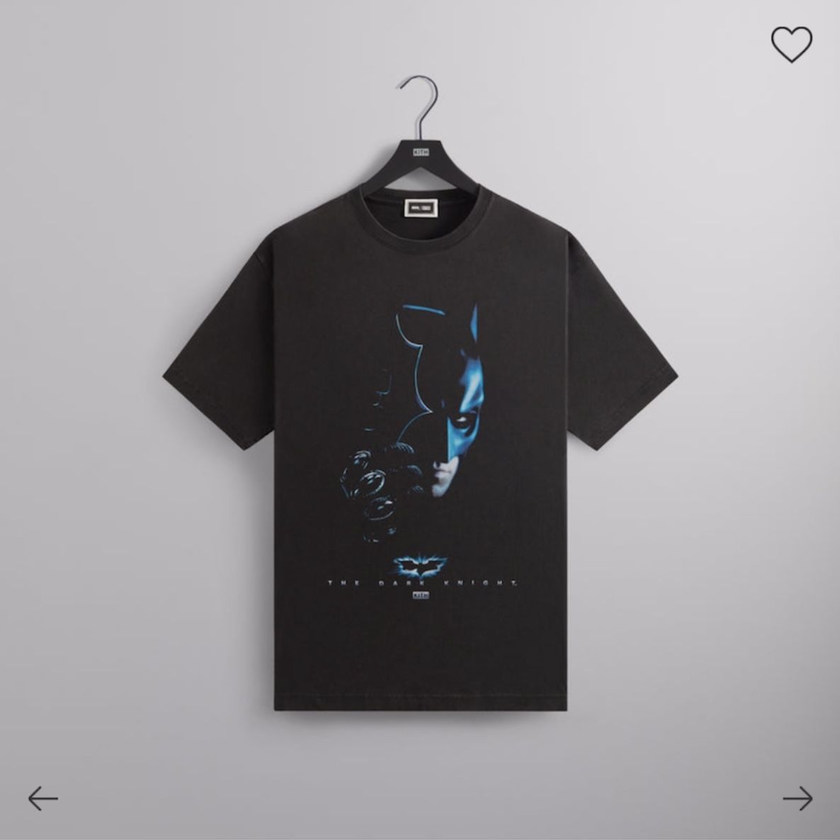 Size XLarge | Batman | Kith Dark Knight Vintage Tee | IN Hand