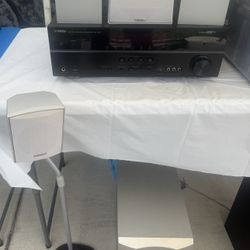 Yamaha Surround System + 4 Speakers+ Sub Woofer