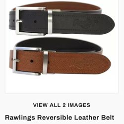 Rawlings Reversible Leather Belt