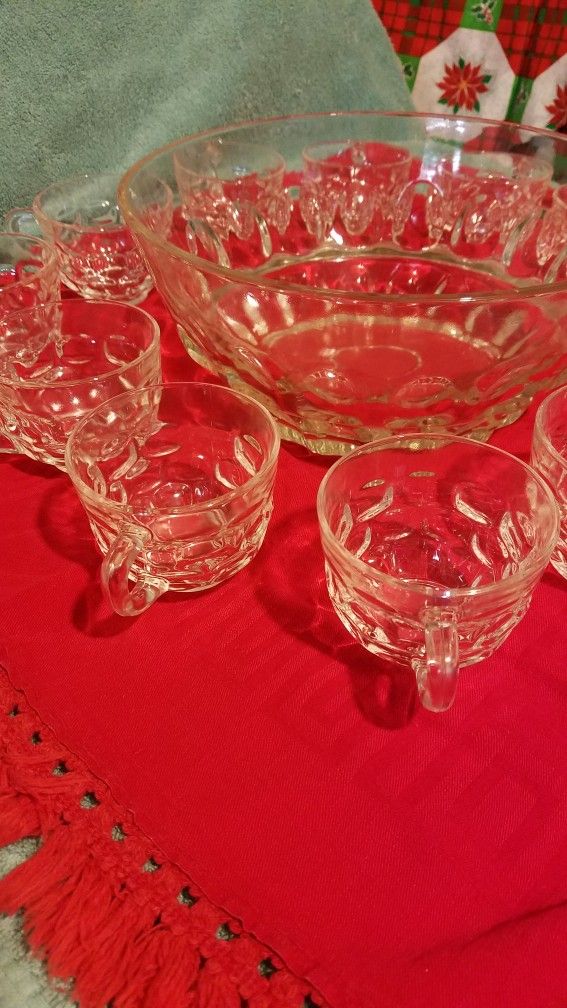 Punch Bowl Set