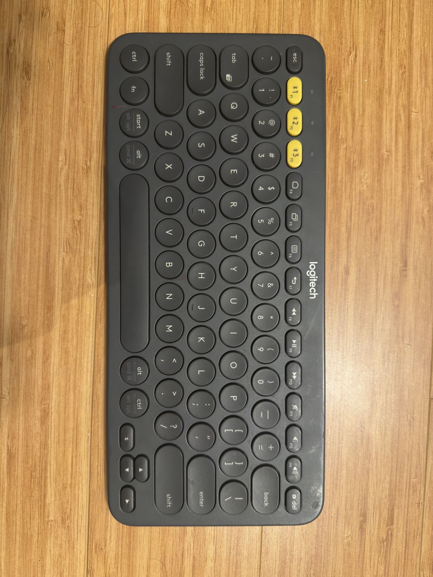 Logitech K380 Multi-Device Bluetooth Keyboard – Dark Gray