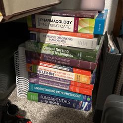 nursing school books 20$ each or less