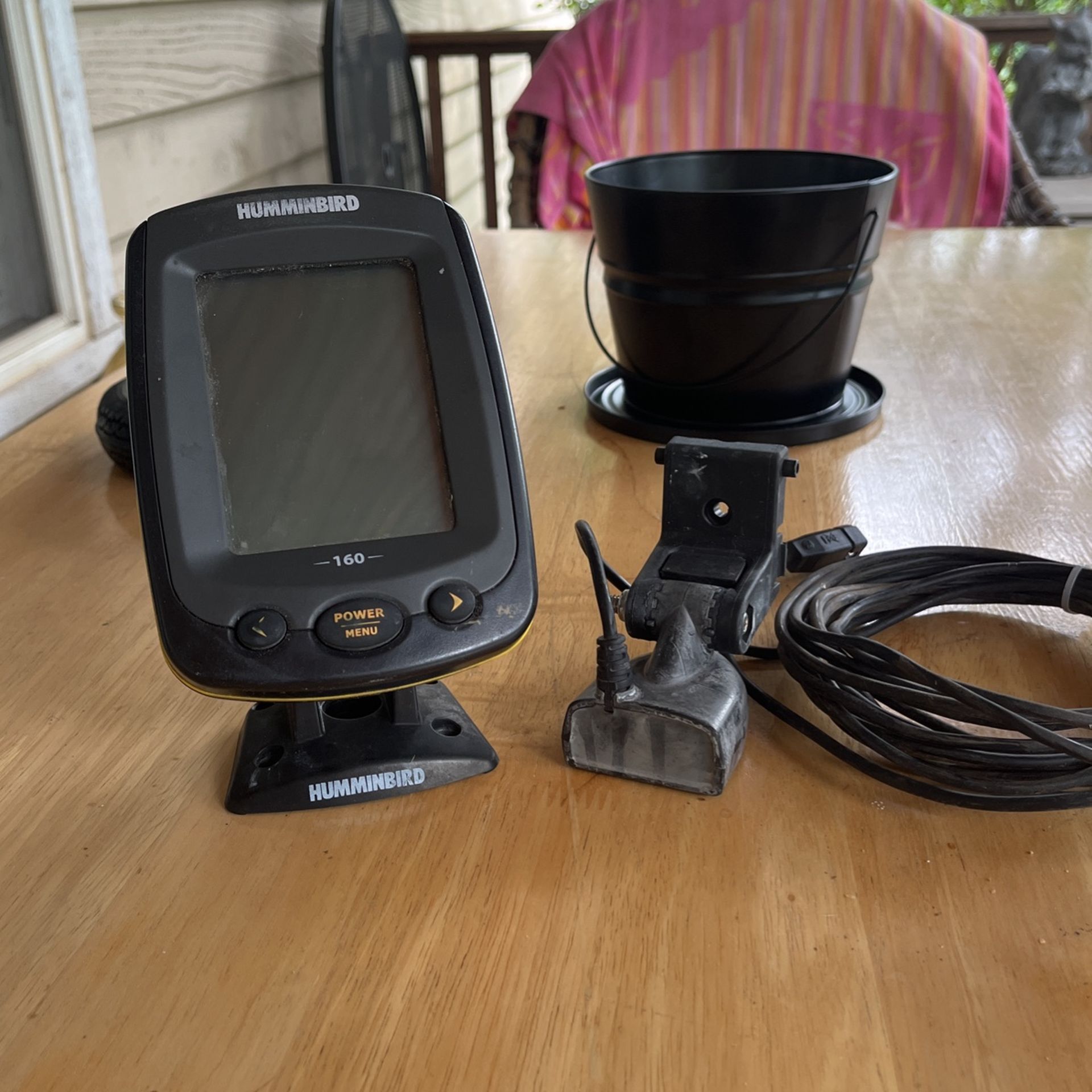 Used Hummingbird 160 PiranhaMax Fish Finder