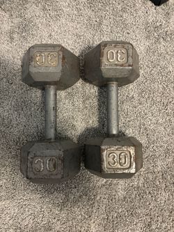 30 LBS Dumbells