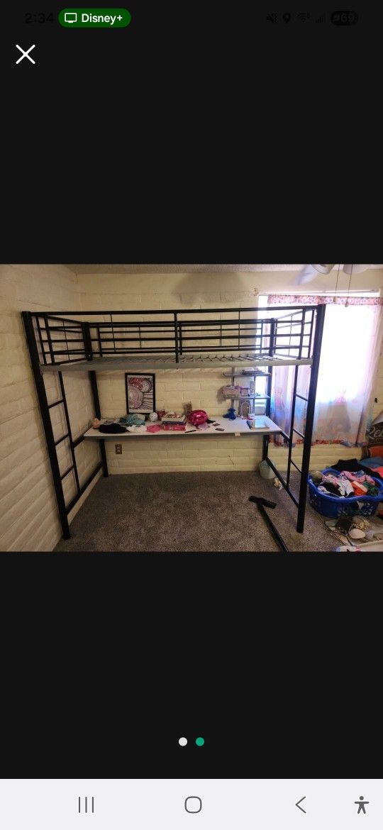 Bunk Bed With Desk