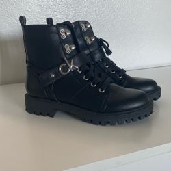 Black Calvin Klein Boots