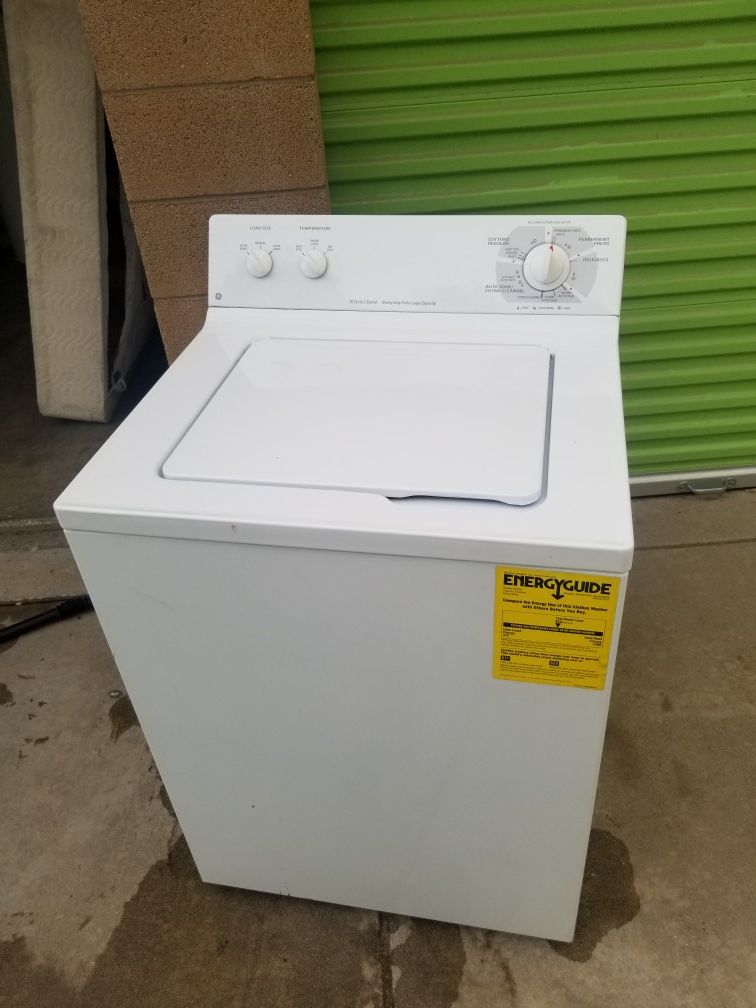 G.E. Washer