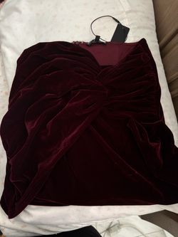 velvet skirt 