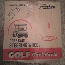 New Golf Cart Steering Wheel 