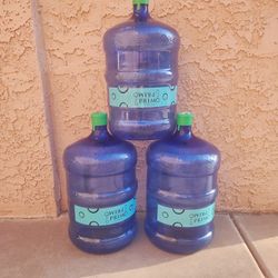 3 - Water Jugs - $15.00