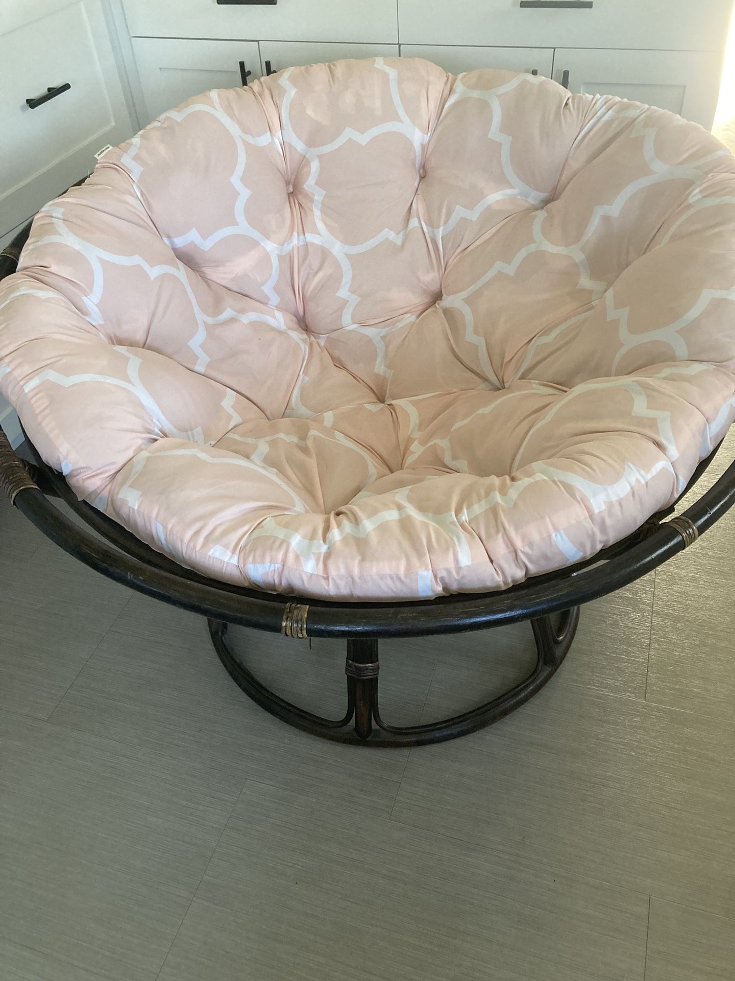 Pier1 Papasan Chair with Cushion