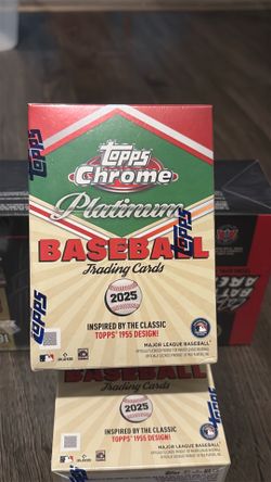 Topps chrome platinum sealed blaster
