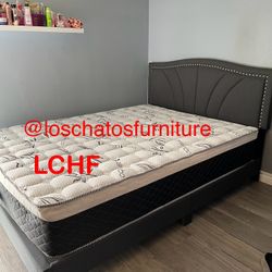 New Bed Frame Queen Size With Mattress