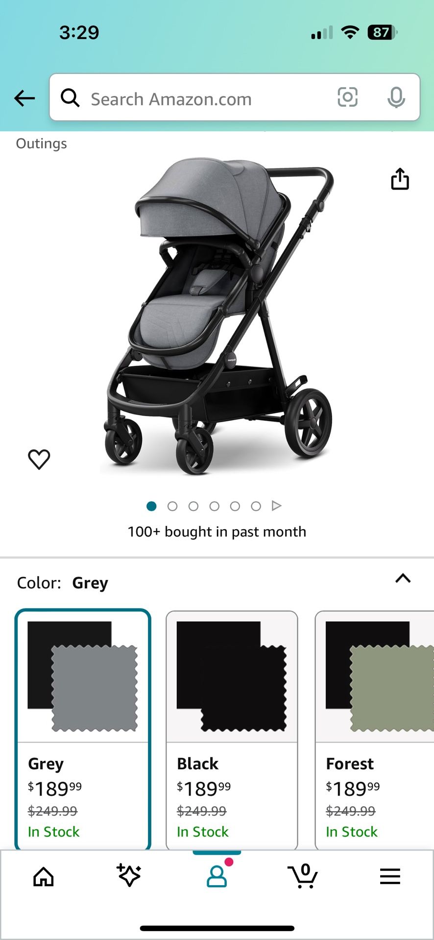 Momcozy Stroller/Bassinet