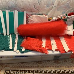 Christmas Crafts Laces And Ribbons 