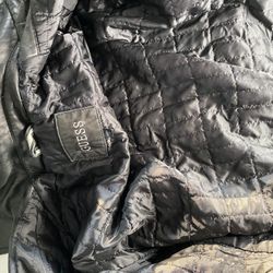 Guess leather jacket size small