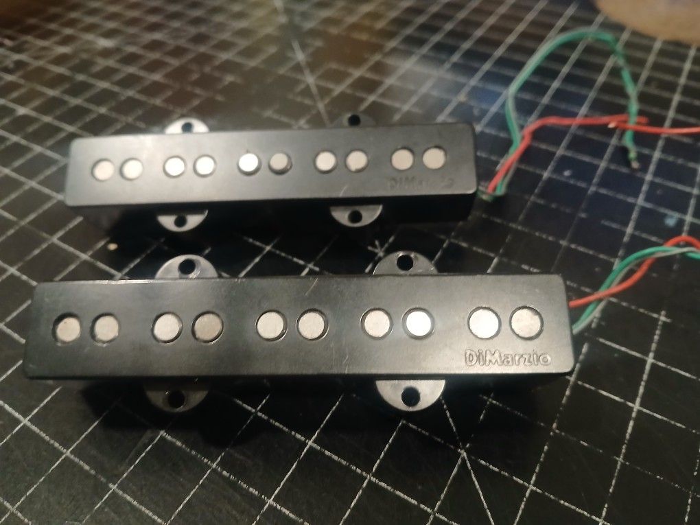 Dimarzio 5string Jazz Bass Pickup Set..$125