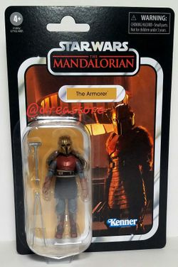 Star Wars The Mandalorian The Armorer 3.75 kenner the vintage collection 3.75 action figure