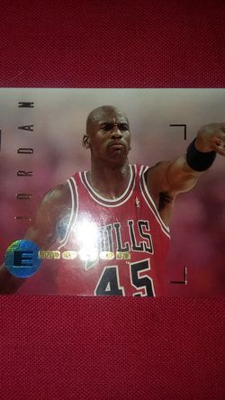 95 Sky Box Michael Jordan Air Jordan E Motion Card