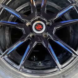 Drag Concepts 17” Rims And 225/60/R17 V99 Tires