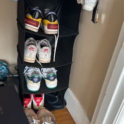 Gray Shoe Rack Holder
