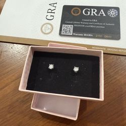 Mossanitte Diamond Earrings 